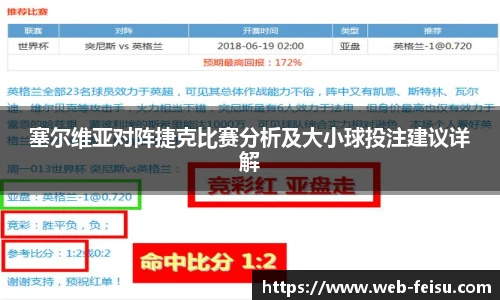 塞尔维亚对阵捷克比赛分析及大小球投注建议详解